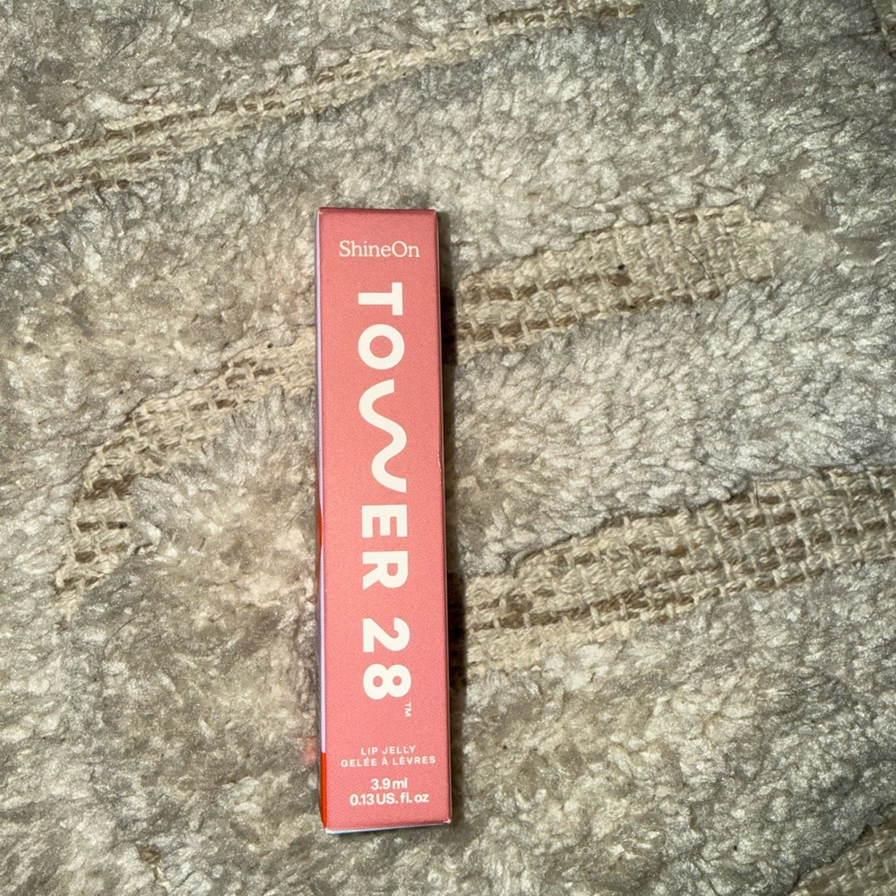 Tower 28 ShineOn Lip Jelly Hydrating Lip Oil Gloss- Cashew